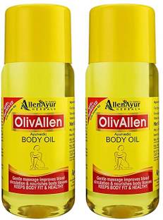 Allen Ayur OlivAllen Ayurvedic Body Oil (500ml X 2)