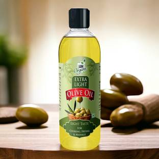 LAXMI ORGANIC Extra Light Olive oil Jaitun ka tail virgin edible cooking body hair massage tel