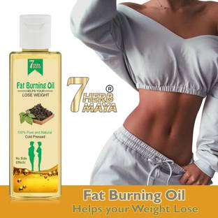 7Herbmaya Fat Burner Oil | Weight Loss Oil | Fat Loss Oil | Weight Loss and Burn Belly Fat