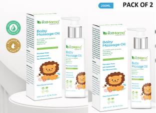 The Eco Mama Baby Massage Oil Pack of 2