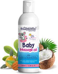 Comfy Cheeks Soothing Nourishing Baby Massage Oil for Soft Skin & Strong Bones