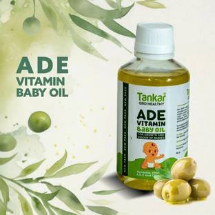 Tankar Gro Healthy AD Vitamin Baby Oil, 100ML