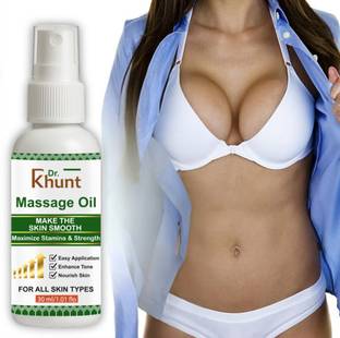 Dr.Khunt Chest body toner oil and Advance Massage Oil for Women help in skin toning 304