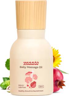 MAATE Baby Massage Oil Provides Health Growth & Nourishment with Pomegranate Seed Oil