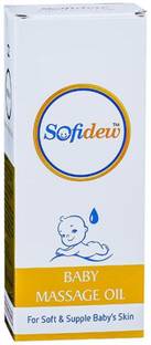 Sofidew Baby Massage oil for soft & supple baby 's skin