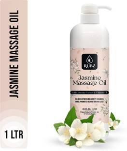 Rubz Jasmine Massage Oil | Moisturizing & Nourishing Body Massage Oil