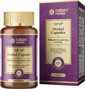 NATURE MANIA Cup-Up Herbal Capsules For Women