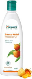 HIMALAYA Stress Relief Massage Oil For Relieves Stress & Relaxes body