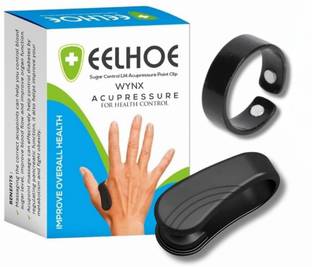 WYNX Sugar Care Duo – Magnetic Ring & Clip for Glucose Management, Circulation & Migraine Relief Massager