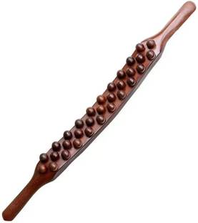 Kruvad Wooden Stick Massager Wooden Stick Massager Gua Sha Muscle Relaxation for Back, Legs, Arms Neck Muscle Massager