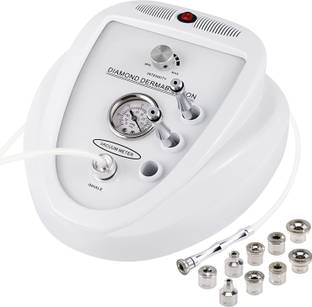 R A Products Professional Diamond Microdermabrasion Machine, Beauty Star 65-68cmhg Suction Power Professional Dermabrasion Facial Machine Massager