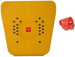 AcuHealth AH171 Accupressure Foot Mat With Magnets For Stress And Pain Relief With Thumb Pad Massager