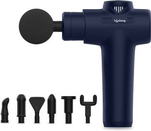 Lifelong LLGM117 Gun with 7 heads | 6 intensity speed levels Massager