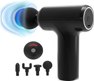 BEMALL Dynamo Percussion Gun Massager for Full Body Pain Relief, Rechargeable Cordless Deep Tissue Massage Machine for Legs & Arms, Use at Home, Gym & During Travel Massager