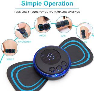 XIVYA MM-1 Body Massager with 8 Modes and 19 Strength Level Pain Relief EMS Massage Machine Massager