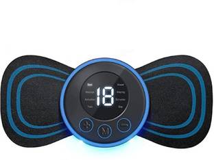 BAWALIYANZED Mini Butterfly EMS Body Massager - 8 Mini Neck Portable Massager, Reusable EMS Bioelectric Acupoints Massager Massager
