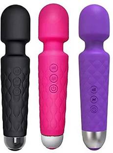 FITMOVE FM-EBM01 Personal Massager | Body Wand Massager | Rechargeable Waterproof Mini Massager Machine for Women & Men Flexible Neck, Portable, Quite & Powerful Motor Massager