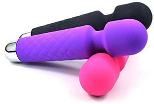 RBS 28 vibrations pattern Rechargeable Electric Vibrator Massage Pain Relief & Rechargeable Vibration Machine with 8 Speeds, 20 Modes Massager