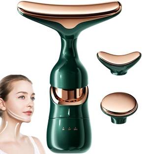 FLYDER 3in1 Face Massager Anti Vibration Facial Massager, Wrinkles Face Neck Eyes 3 in 1 face massager Massager