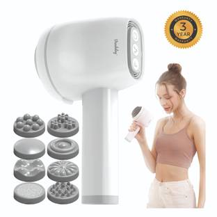 Vandelay CQR-HM2000 Electric Handheld Full Body Massager (Rechargeable) with 8 Massage Heads Massager