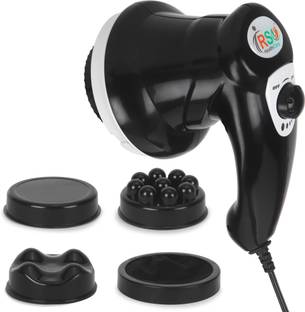 rsc healthcare Rsc01 Full Body Pains Relief Handheld Electric Massager Machine for Relaxation with 3 Massage Heads Vibration Massager