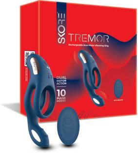 SKORE Tremor Rechargable Dual Motor | 10 Modes | Personal Vibrating Massager