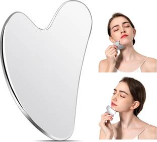 Techpro 304 Stainless Steel Face Massager Facial Tools Metal Gua Sha Tighten Skin Care Tools | Beauty Tool Massager