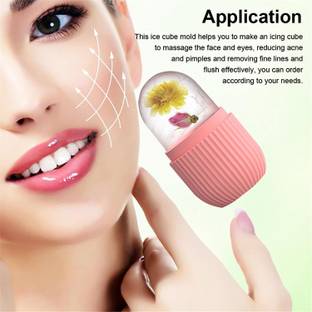 CHG Ice Face Roller Facial Ice Roller for Massage, Glow & Skin Tightening EW20
