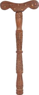 DOKCHAN Hand Crafted Yoga Danda | Wooden Yoga Stick| Stand for Meditation Hand Crafted Yoga Danda | Wooden Yoga Stick| Stand for Meditation Massager