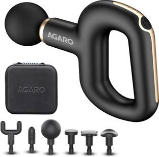 AGARO 33716 Icon Handheld Percussion Massage Gun, 4800mAh, Brushless Motor, Rechargeable Massager