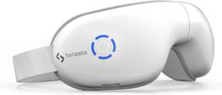 sellastic Eye massager for Sleeping, Stress Relief, 180° Foldable, Eye Strain Eye Massager with Heat Stress Relief, Bluetooth Music, Air Compression, Sleeping Massager