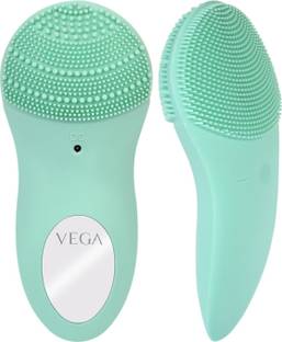 VEGA VHFC-02 3 In 1 Facial Cleanser With Sonic Vibration Technique For Cleansing, Exfoliation & Massaging, 120 Mins Runtime, 10 Adjustable Vibration Speed Settings & IPX 6 Washable Massager