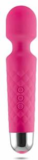Anmol Pink Body Massager for Women-Men Pleasure, Silicone Vibrator fast Charging Massager