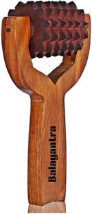 WYNX Balayantra Wooden Roller for Hair Regrowth Boosts Hair Strength, Improves Blood Circulation at Scalp and Relieves Headaches Massager