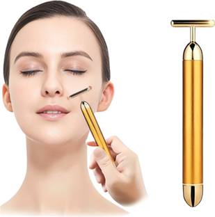 Flipkart SmartBuy Energy Beauty Bar Electric Vibration Facial Roller Waterproof Face Skin Care T-Shaped Anti Wrinkle Massager for Forehead Cheek Neck Massager