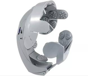 POWEREST Electric Head Massage & Relax Brain Acupuncture Points Stress Release Smart Scalp Massage Brain Helmet Massager