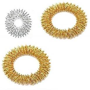 UN Enterprise Massage Ring - Set of 3 Acupressure Finger, Hand, Foot Massage Ring - Set of 3 Massager