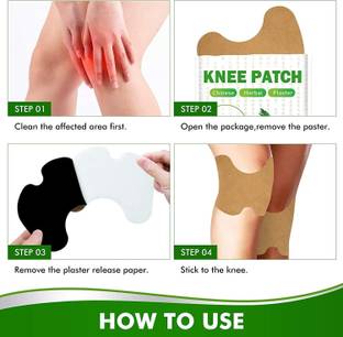 R A Products Arthritis Knee Pain Relief Patch-Long Lasting Relief Plaster & Patch
