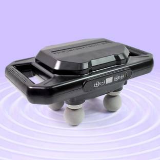 Oblivion Handheld Full Body Massager – 4-Head Deep Tissue Massage Gun | 4-Head Massage Gun Massager