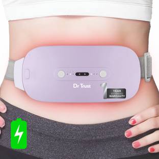 Dr Trust USA Heating Belt for Menstrual Cramp Period Pain Relief Massager Mode Electric Heating Pad