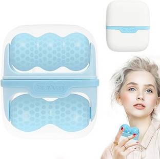 Kostech S30 2 In 1 Silicone Ice Face Roller V Shape and W Shape Cooling Head Ice Roller For Massager