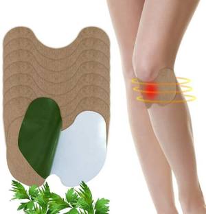HKEXPORT Herbal Knee Plaster Sticker/Patches For Knee Joint Pain Relief (10Patches Kit) Knee Support