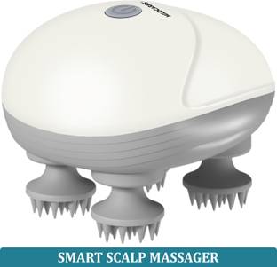 MildCares Rechargeable Scalp Massager | 4 Rotating Nodes | For Hair Growth & Stress Relief