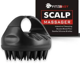 Fitmeasy Scalp Massager for Hair Growth Head Massager Scrubber Brush Reduces Dandruff Hair Accessory Set
