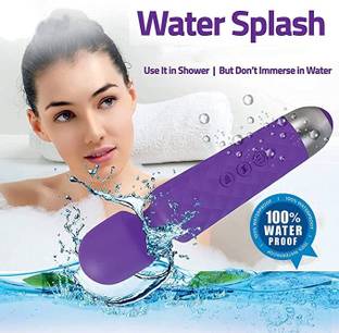 KTOSTON Handheld Vibrate Wand Massage Machine with 20 Vibration Modes - 8 Speeds Reusable Female Urination Device