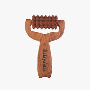Adon Wooden Handheld Roller | For Hair Growth | Blood Circulation | Pain Relief | Scalp Care… Massager