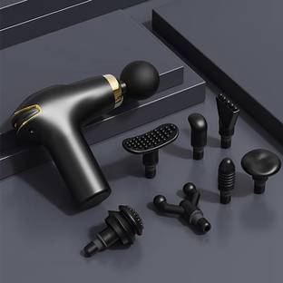 Easy Deal India EDI Sports Vibration Body Deep Tissue Booster 6 Speed Level Massage Gun For Pain Massager