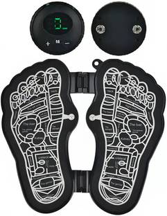 TRK IMPEX Rechargeable Shiatsu Foot Acupuncture Massage Mat Pad Pulse Physiotherapy Rechargeable Shiatsu Foot Acupuncture Massage Mat Pad Pulse Physiotherapy Massager