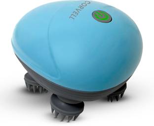 Corvell Electric Scalp Massager for Hair Growth | 96 Silicone Nodes with Detachable Head ,3 Speed Modes |Rechargeable Head Massager for Scalp, Hair Growth, Stress Relief Massager