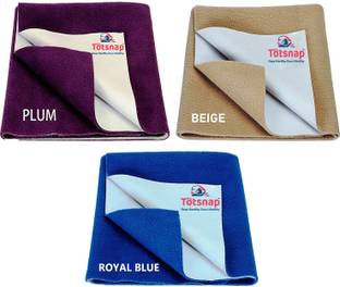 Totsnap Fleece, Rubber Baby Bed Protecting Mat